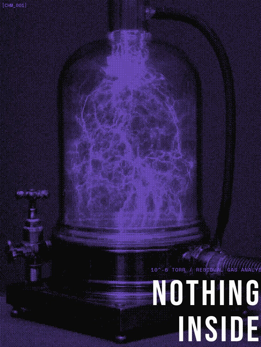 Bell Jar — vacuum plate evacuated